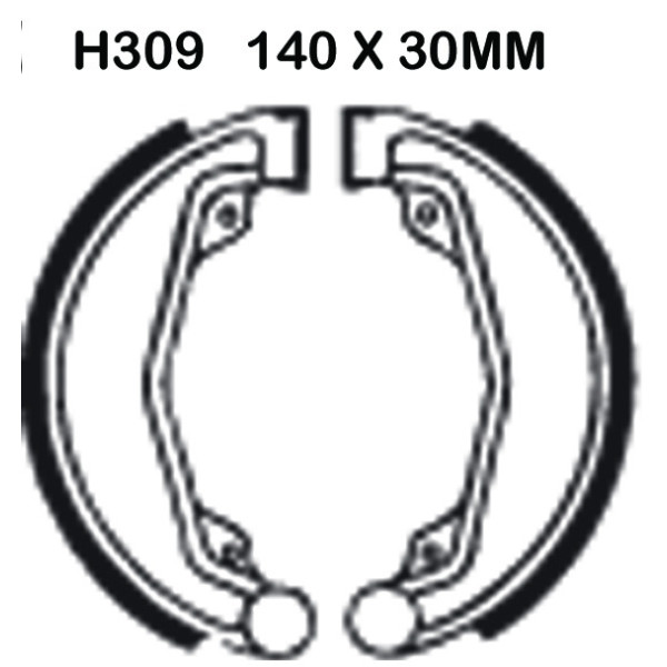 EBC EBC Brake Shoes H309